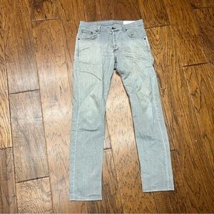 Rag & Bone Slim Gray Jeans Modern Fit